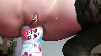 Homemade Ass Play with Big Tits, Dildos & Fistings