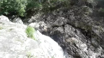 Amateur Couple Wild Outdoor Fucking with Big Boobs and Blonde Hair