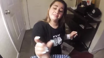 Homemade Porn Video with Big Cock and Handjob by Amateur Couple