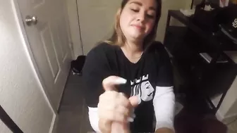 Homemade Porn Video with Big Cock and Handjob by Amateur Couple