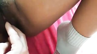 Homemade Fisting with Hairy Asian GF - Amateur Porn