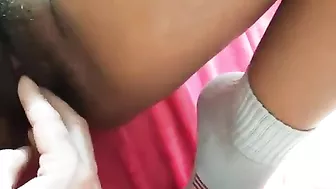 Homemade Fisting with Hairy Asian GF - Amateur Porn