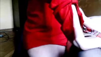 Strapping Sissy Homemade Pegging Adventure