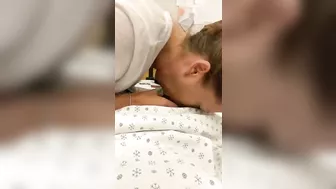 Homemade Blowjob by Nurse Gone Wild! Amateur Sex with Risky Caught Moment.