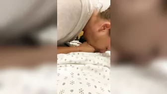 Homemade Blowjob by Nurse Gone Wild! Amateur Sex with Risky Caught Moment.