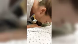 Homemade Blowjob by Nurse Gone Wild! Amateur Sex with Risky Caught Moment.