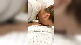 Homemade Blowjob by Nurse Gone Wild! Amateur Sex with Risky Caught Moment.