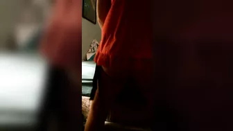 Strapped On Wife Pegging Hubby Tight Ass in Homemade Sex