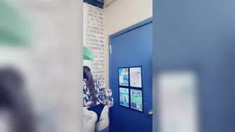 Homemade Squirting Orgasm with Brunette Busty Masturbating Amateur