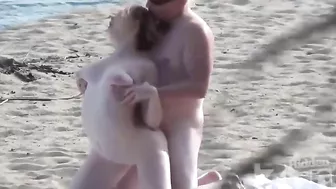 Homemade Sex on Nudist Beach Caught by Hidden Cam