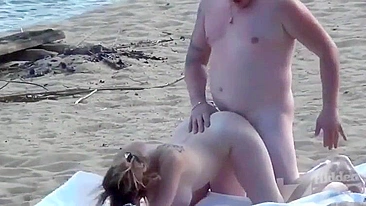 Homemade Sex on Nudist Beach Caught by Hidden Cam