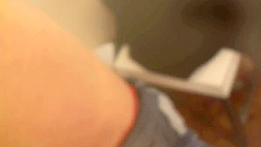 Amateur Lesbians' Risky Strapon Sex in Dressing Room - Homemade Porn