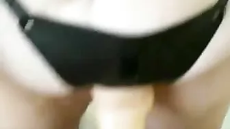 Mom Homemade Bisexual Anal Dildo Strap-on MILF Wife Camping Trip