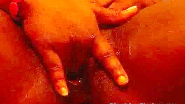 Homemade Ebony Porn - Amateur Fingering & Masturbation with Wet Black Pussy