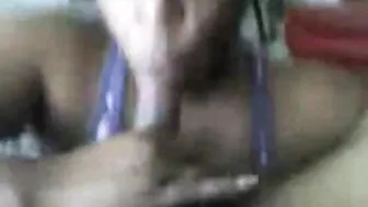 Homemade Sucking & Swallowing by Amateur BBW with Big Cock