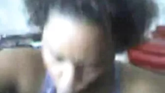 Homemade Sucking & Swallowing by Amateur BBW with Big Cock