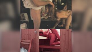 Greek Couple Homemade Sex with Blowjobs, Anal & Cuckold Play