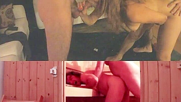 Greek Couple Homemade Sex with Blowjobs, Anal & Cuckold Play