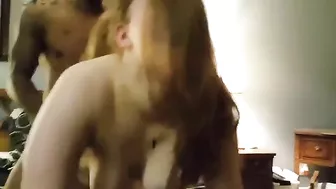 Homemade Cuckold Wife Gets BBC and Black Cum