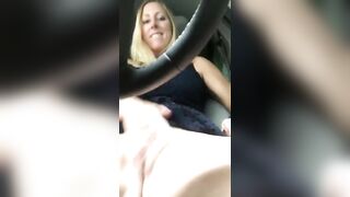 Homemade Car Wash Masturbation - Amateur Blonde Milf Public Orgasm