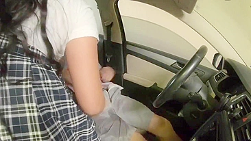 Homemade Latina Schoolgirl Squirts Amateur Car Fuck