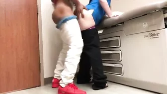 Interracial Workplace Sex with Big Black Cocks & Amateur Doggy Style