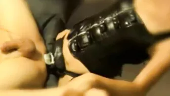 Strapped On Submission - Amateur Pegging with Huge Dildos