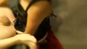 Strapped On Submission - Amateur Pegging with Huge Dildos