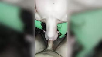 Homemade Blowjob with Huge Cock Deepthroating Amateur Chest