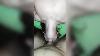 Homemade Blowjob with Huge Cock Deepthroating Amateur Chest