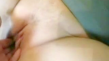 Homemade MILF Squirts Cum on Her Face during Amateur Finger Sex