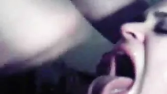 Homemade Sex with Naughty Girl Gagging Blowjobs & Cumshots