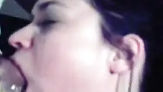 Homemade Sex with Naughty Girl Gagging Blowjobs & Cumshots