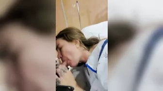 Homemade Hospital Blowjob Amateur Cumshot