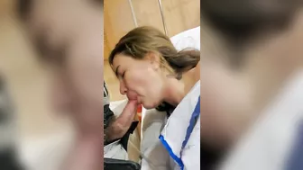 Homemade Hospital Blowjob Amateur Cumshot