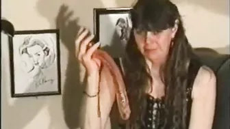 Homemade MILF Throat Fucking with Rough Blowjobs and Dildos