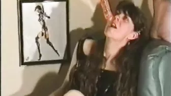 Homemade MILF Throat Fucking with Rough Blowjobs and Dildos