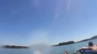 Homemade Porn Video - Amateur BBW Gives Blowjob on Public lake