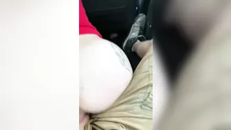 Homemade Porn Video - Cowgirl Fucks Big Butt Pawg in Car during Lunch Break