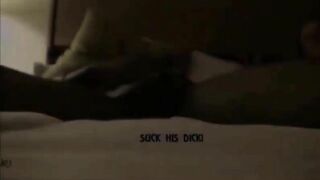 Homemade Bisexual Threesome with BBC - Wife Shares Hubby Cuckold Fantasy