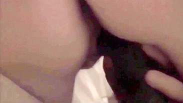 Homemade Bisexual Threesome with BBC - Wife Shares Hubby Cuckold Fantasy