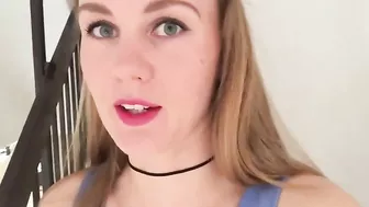 Homemade Amateur Exhibitionist Masturbates with Dildo