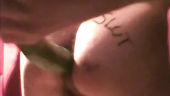 Homemade Gay Male Masturbation with Cucumber Anal Play and Dildo Deepthroat