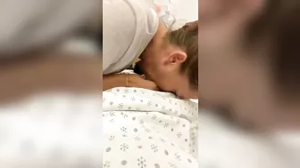 Homemade Hospital Blowjob Gone Wrong - Nurse Almost Caught Sucking Patient Dick