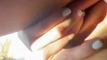 Homemade Masturbation Amateur Babe in Public Porn