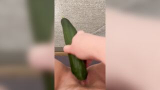 Homemade Masturbation with Amateur BBWs and Cucumbers