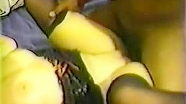 Black Cum Swallowed by MILF with Big Tits in Homemade Interracial Sex