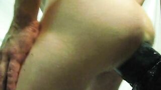 Huge Dildos & Fists in Homemade Gay Anal Sex