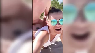 Homemade Public Sex with Cumshots & Facials - Amateur Couple Hardcore Adventure