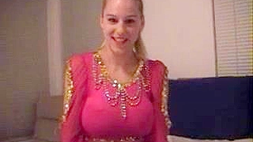 Uniformed Blonde Girlfriends' Homemade Sex with Big Dicks and Cumshots